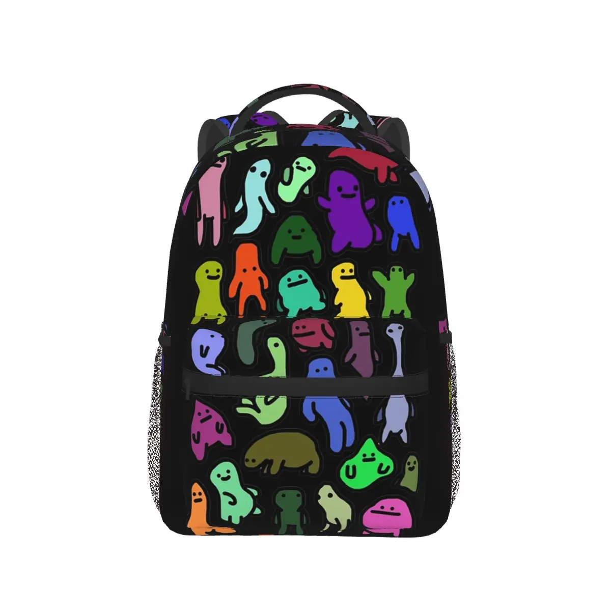 Mochilas Creature Bunch Doodle, mochila para niños y niñas, mochilas escolares para estudiantes, mochila de viaje de dibujos animados, bolso de hombro de gran capacidad