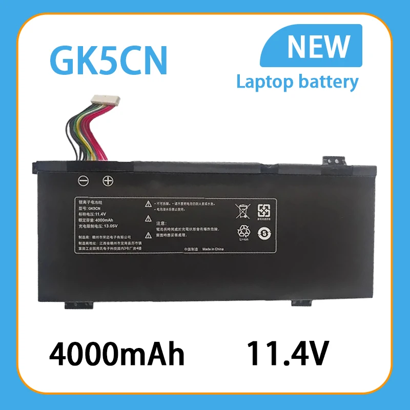 

NEW Laptop Battery 11.4V GK5CN 4000mAh for MACHENIKE T90 Plus for TONGFANG GK5CN5Z GK5CN6Z GK5CN4Z GK6Z5CN GK7CP7S