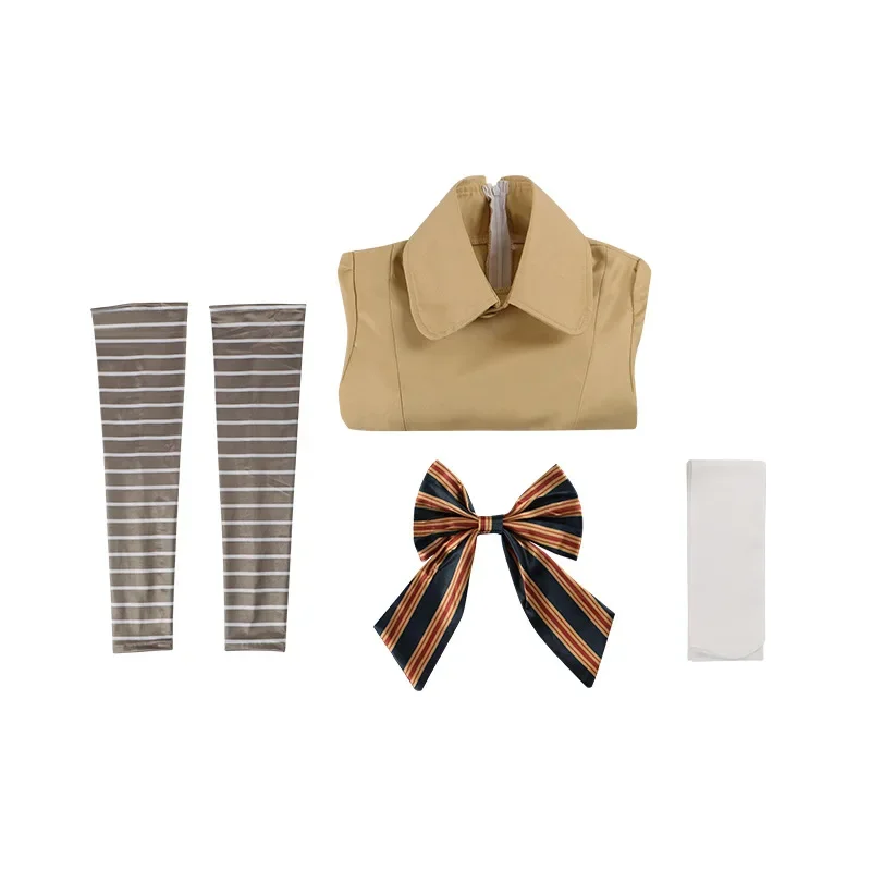 SN55Megan Cosplay Dress for Kids AI Doll Robots Dresses Anime Costume Wigs Girls Halloween Carnival Fancy Outfit$@1w