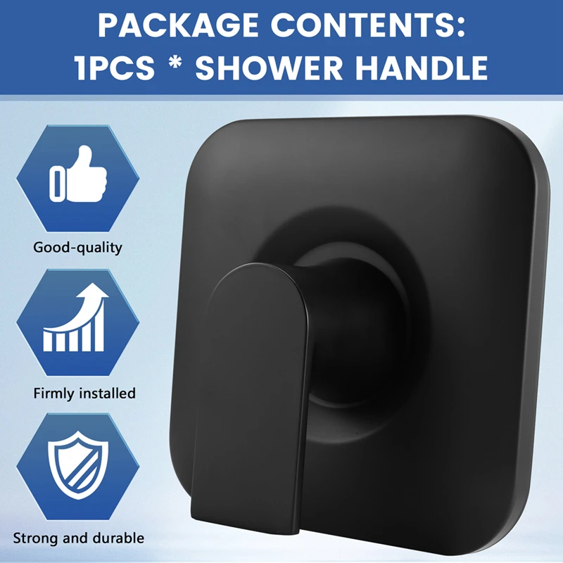 BAAG-Genta LX Nickel spazzolato T2471 Maniglia a leva per doccia moderna con bilanciamento della pressione, valvola richiesta, T2471BN