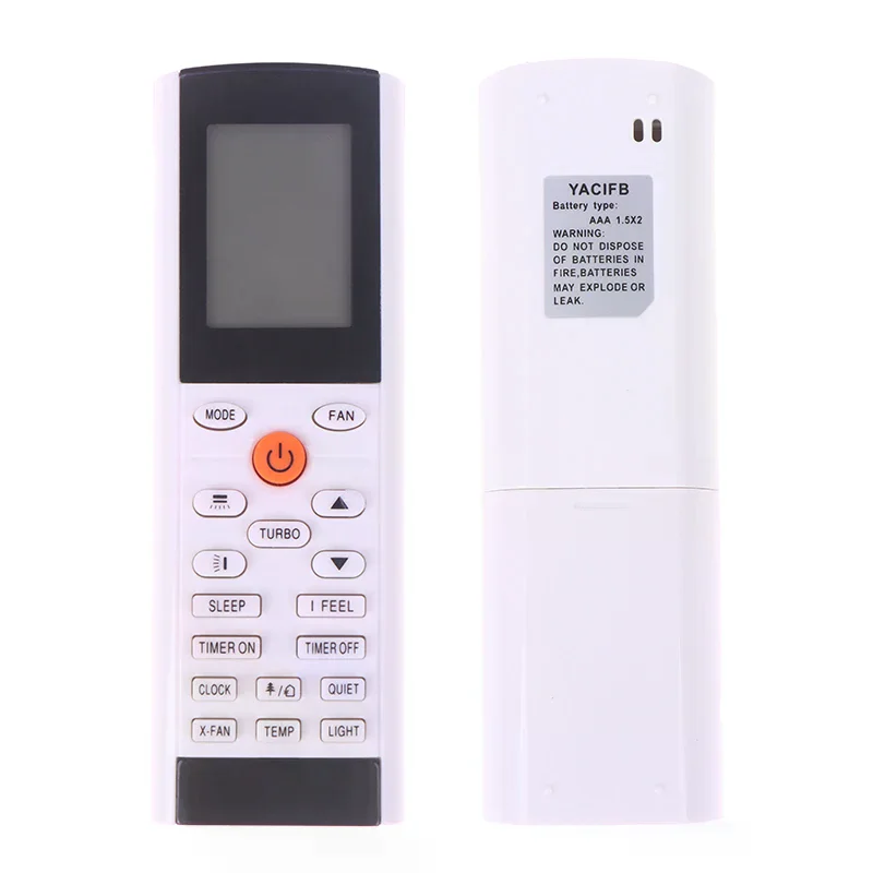 1 Piece Replacement For Gree ELECTROLUX TADIRAN AC Air Conditioner Remote Control Universal YACIFB YAC1FB YAC1FB6 MSHV25D1S