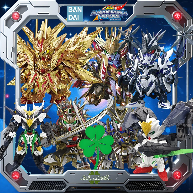 

BANDAI GENUINE SDW HEROES Limited and special editions Cleopatra Lacabini Wukong Pulse Gundam DX High Quality Collectible Toys