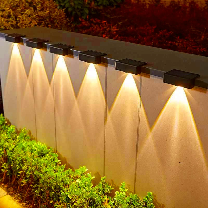 Ultra Bright Solar LED Lights Outdoor Waterproof Garden Decorative Wall Lamp Solar Light Controlled Induction Lighting
