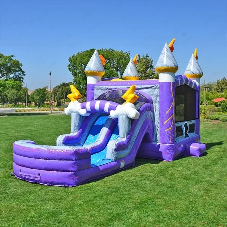 Customized Large Outdoor Fun City Jumping Castle Kids Adult Indoor Playground Amusement Equipment Carnival Inflatable Bouncing