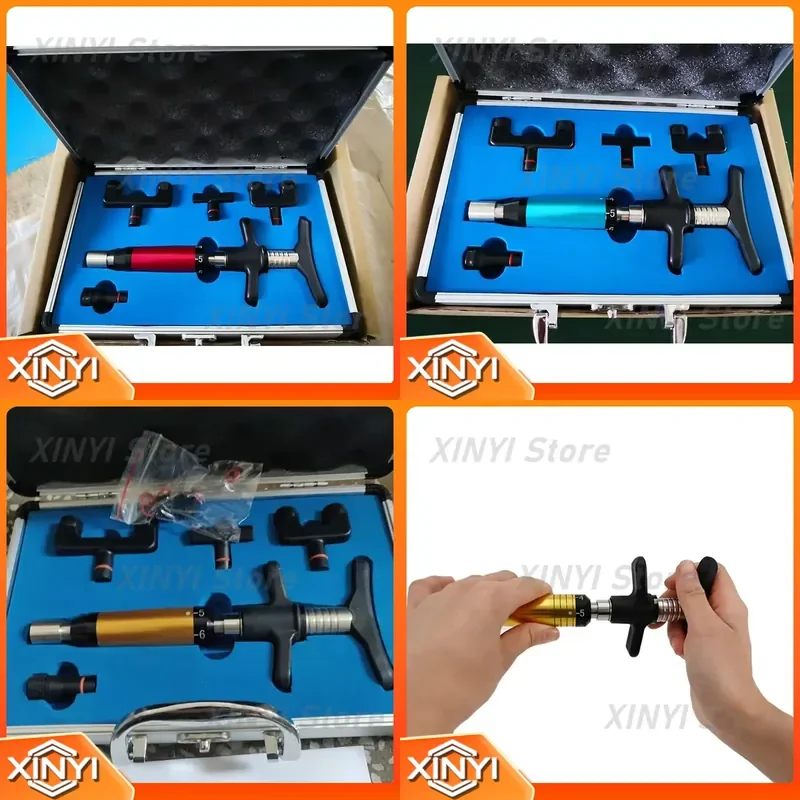 for Manual Chiropractic Corrector Adjusting Therapy Spine Activator Correction Massager 6 Levels Health Care Massager Manual