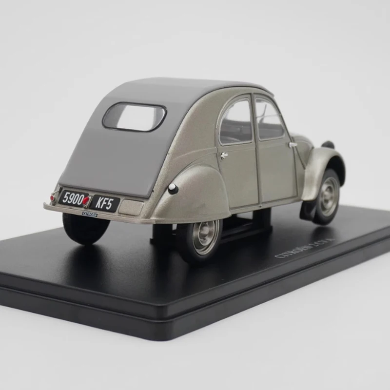 Diecast 1:24 Scale Hachette Citroen 2CV A Alloy Classic Car Model Finished Product Static Model Simulation Toy Collection Gift