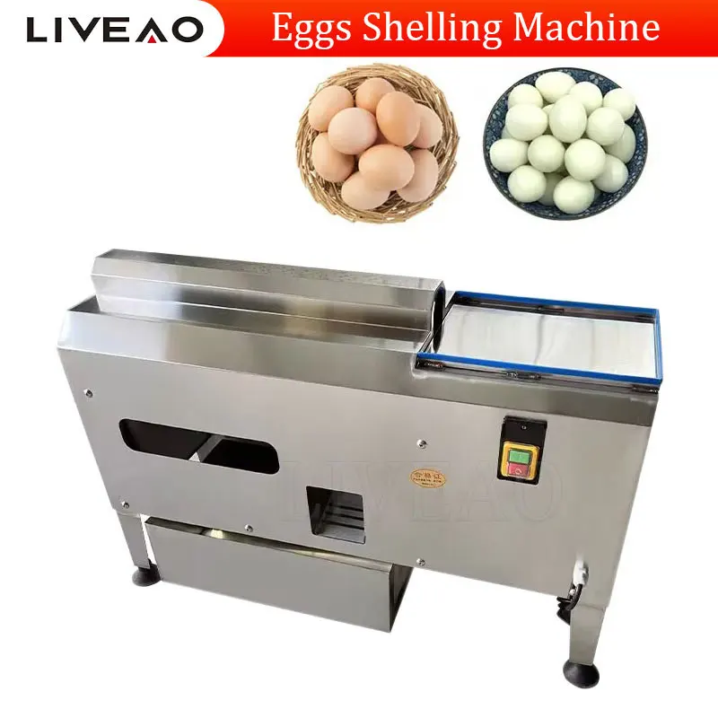 Restaurant Use Boiled Chicken Egg Shell Peel Machine Commercial Egg Peeler