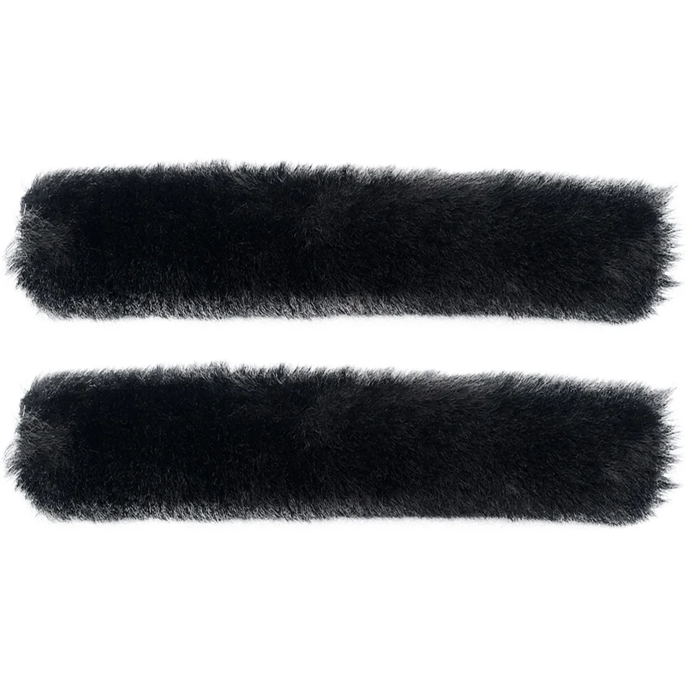 

Soft Warm Slipper Decor Detachable Shoelace Covers for Women Fluff Sandals Charm Winter Shoe Accessory 1 Pair