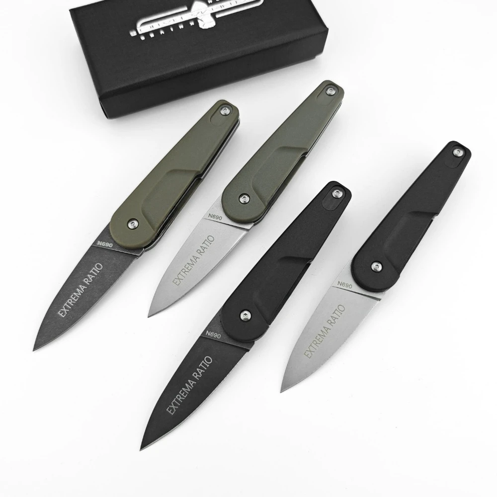 Extrema Ratio BDOR N690 Tactical Hunting Folding Knife D2 Steel Blade G10 Handles Camping Survival EDC Tools