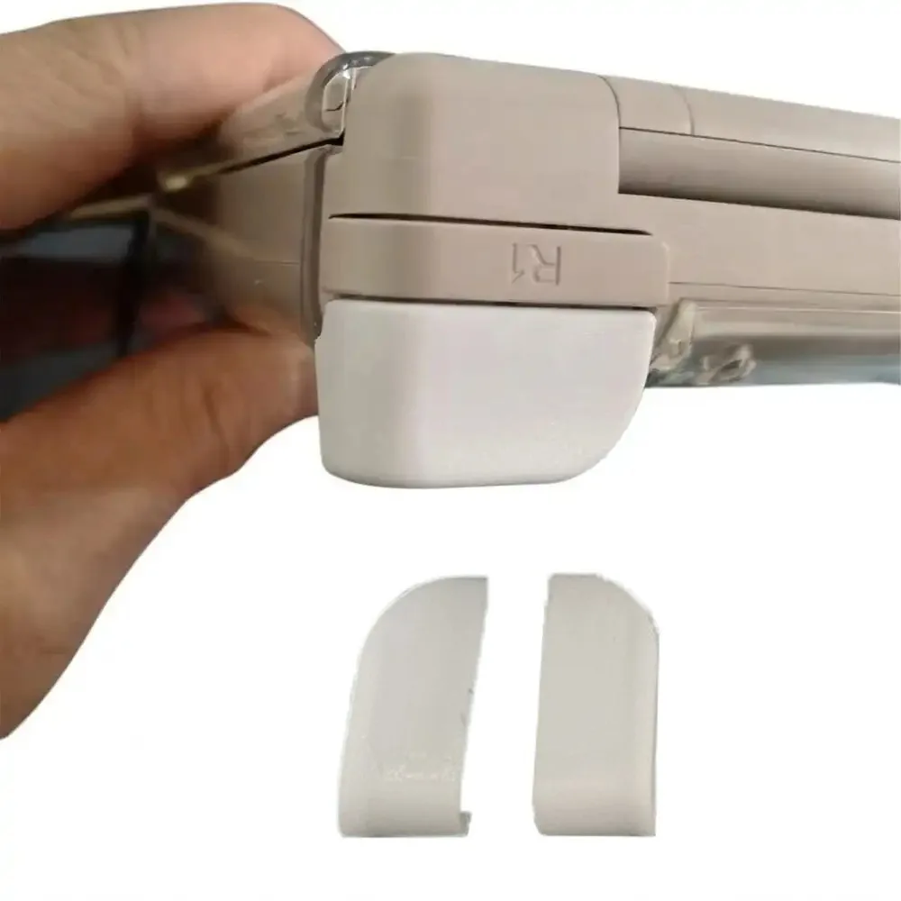 1 Pair Anti-Slip Trigger Key Covers Dustproof Sweatproof Handheld Game Console Buttons 3D Printed for AYN Thor
