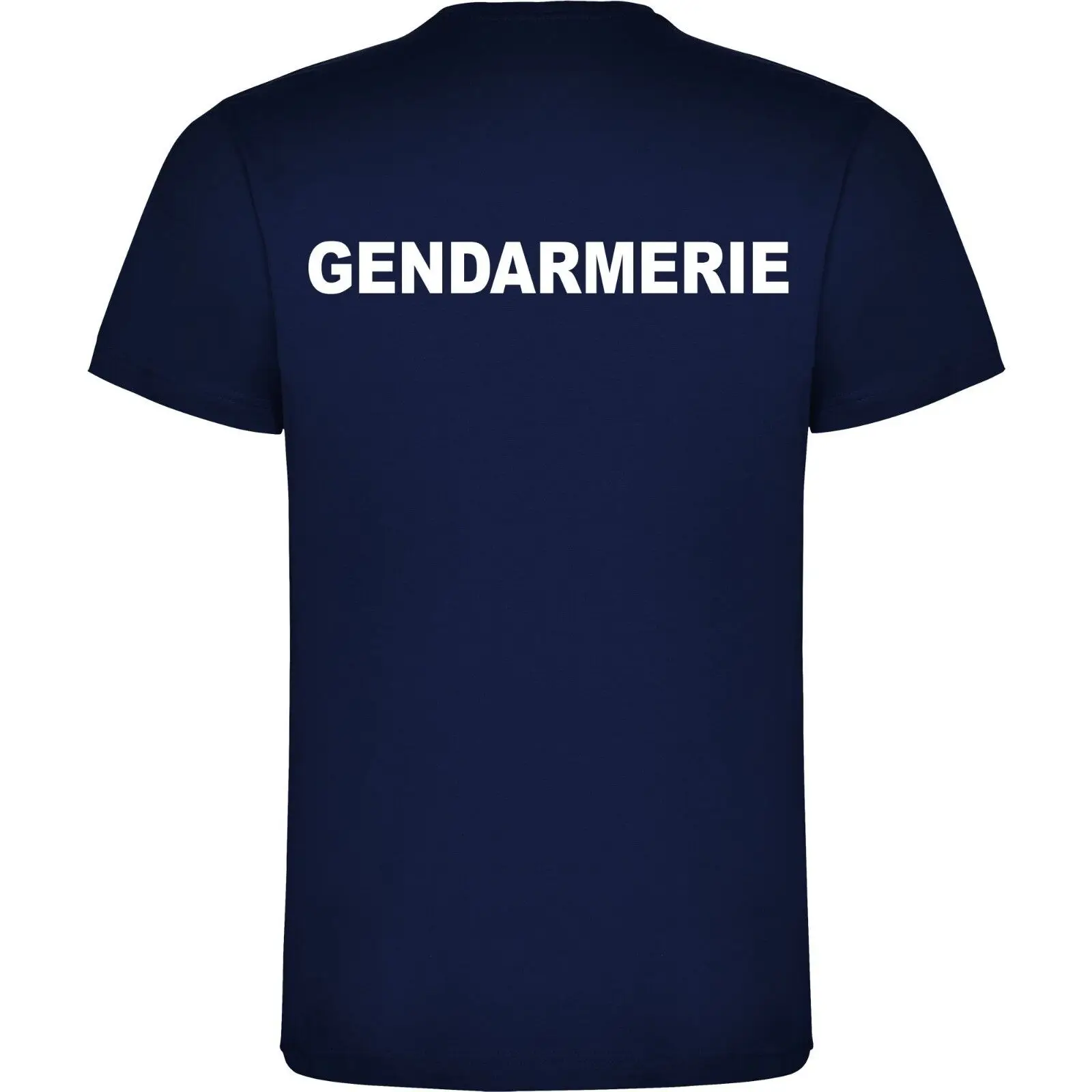 French Gendarmerie- Directorate of Operations and Employment T-Shirt Short Sleeve Casual 100% Cotton Shirt