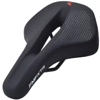 Mountain Road Bicycle Saddle with Taillight MTB Seat Cushion Bike Big Butt Widened Soft Comfortable Cycling Saddle Bike Parts