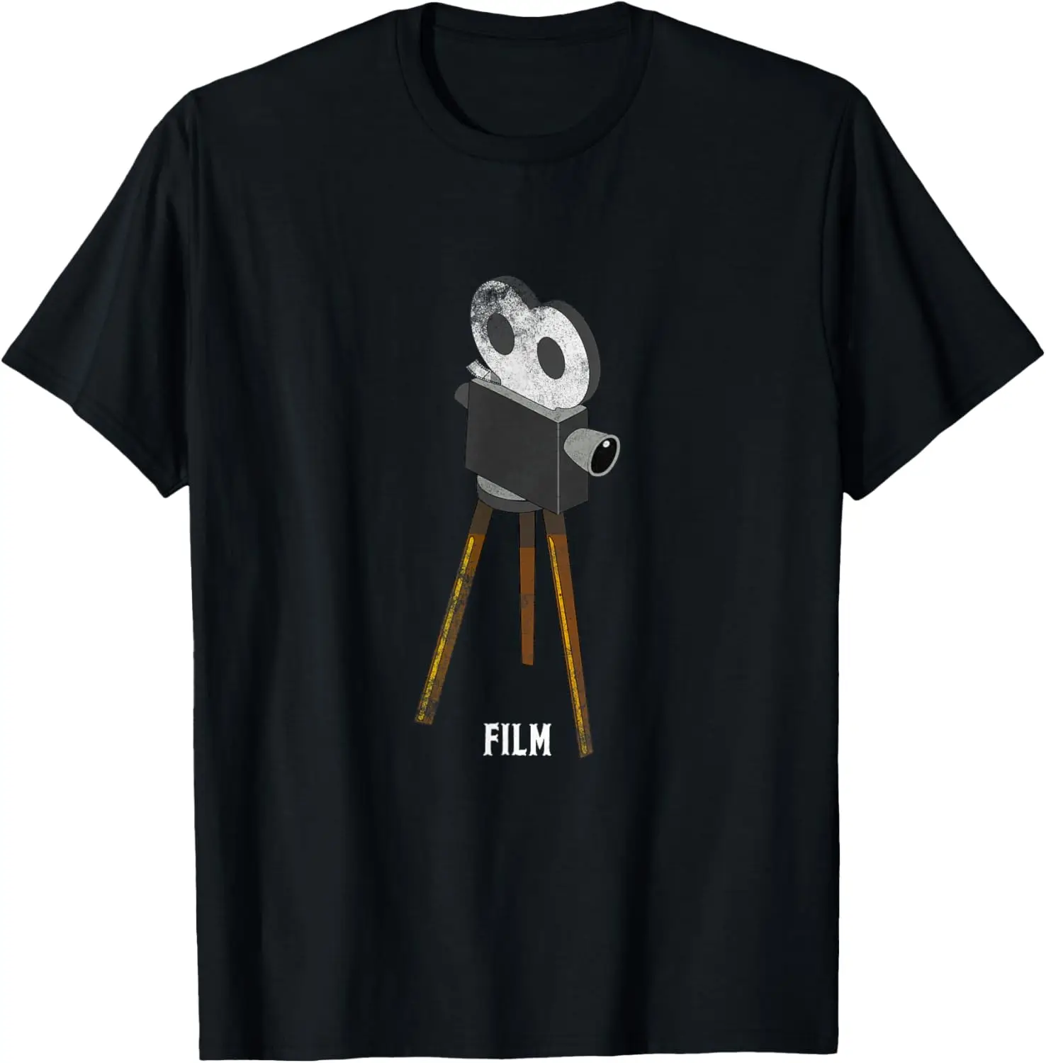 

Retro Camera Cameraman Filmmaker Movie Director T Shirt Tee