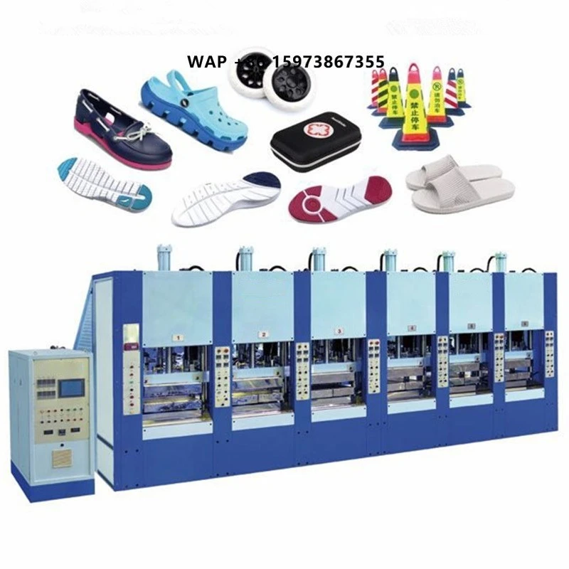 MelaMech EVA Shoe Making Machine Efficient for Sandals and EVA Slipper Production Line with Core Motor Component