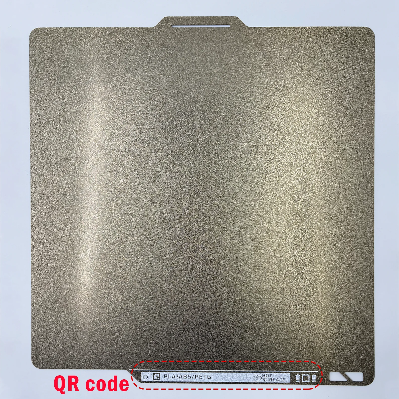 

For Bambu Lab P2S X1 P1P P1S Build Plate QR PEI 257*257mm Bed Texture Double Sided Spring Steel For Bambulab A1 P1 3D Printer