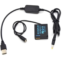 DCC11 DMW-BLG10 BLE9 Dummy Battery+Power Bank 5V USB Adapter For Lumix DMC-GF6 GF5 GF3 GF3K GX7 GX9 S6 ZS100 LX100 GX80 GX85
