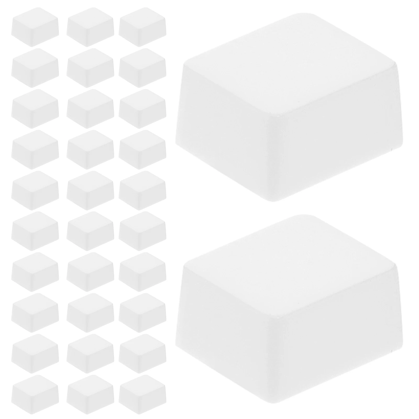 50Pcs Watercolor Paint Pans Plastic Empty Half Pans Reusable Easy Clean Portable Palette for Solid Paint Repacking