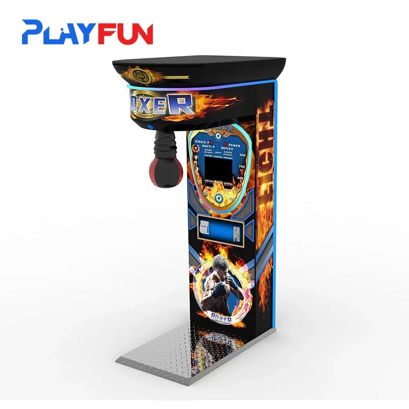 New type coin operated game machine Gym punch arcade machine FEC Box boxer game boxing machine boxing GAMES gaming