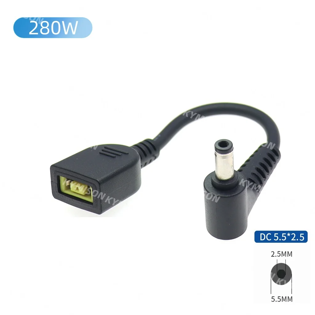Dc Power Adapter Converter Connector Cable Cord Square USB Plug Female To 7.9x5.5mm 5.5x2.5mm 4.0x1.7mm 7.4x5.0mm 4.5x3.0 Male