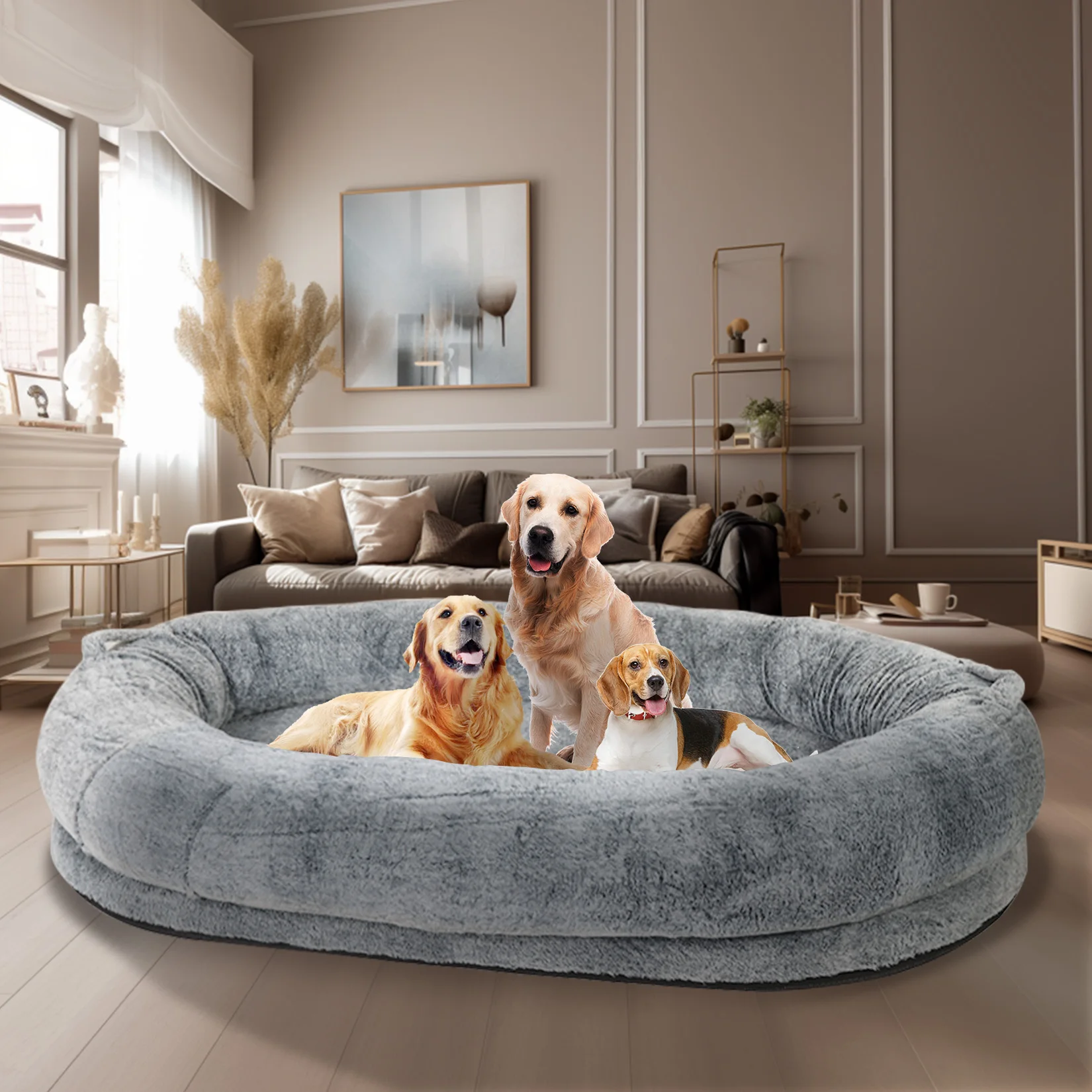 Large Human Dog Bed 66