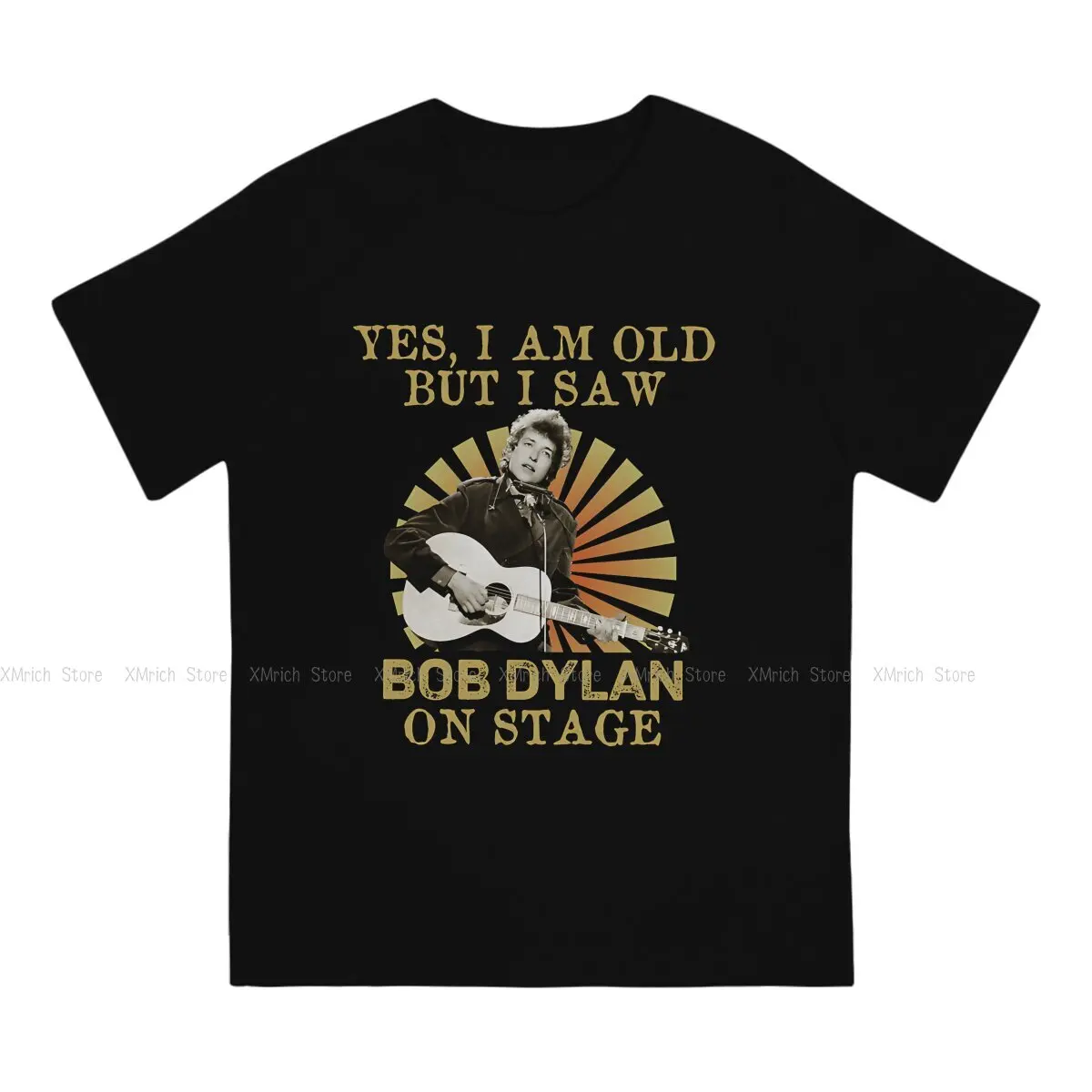 Yes I Am Old But I Saw Bob Hip Hop TShirt Bob dylan Casual T Shirt Summer Stuff For Men Women