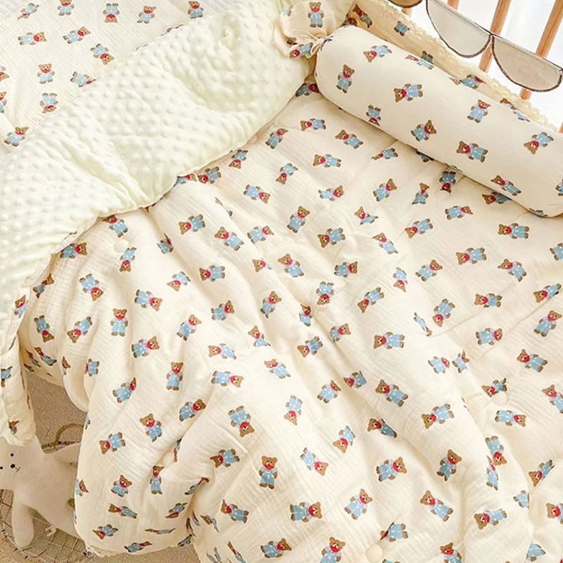 Couverture pour bébé avec à pois, emmaillotage d'automne d'hiver pour nourrissons garçons filles