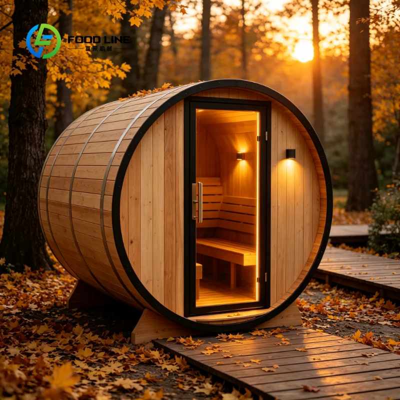 Spa Wellness Europe - Sauna de bien-être extérieur innovant, modèle