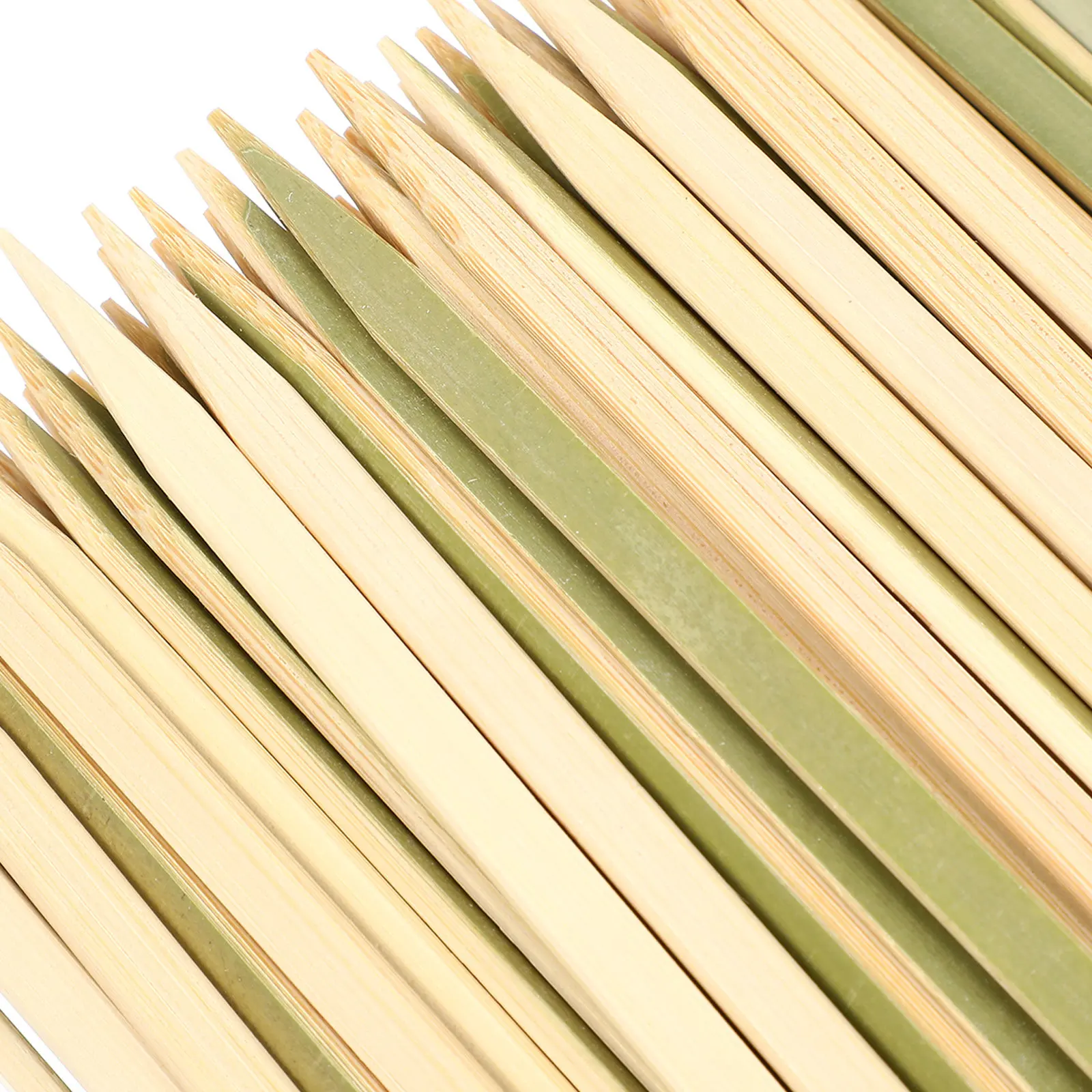 

200Pcs Bamboo Skewers Premium Disposable Long Sticks for Grilling Meat Vegetables Roasting Bbq Camping Outdoor Cooking