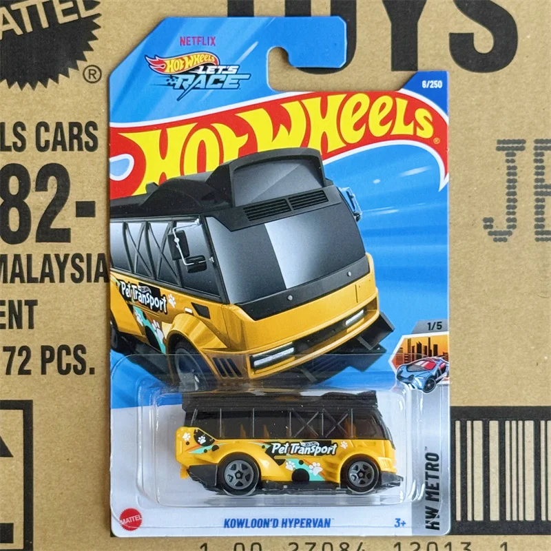 Samochody Hot Wheels 1:64 Hotwheels Super Car KOWLOON D HYPERVAN i inne prezenty urodzinowe dla chłopców