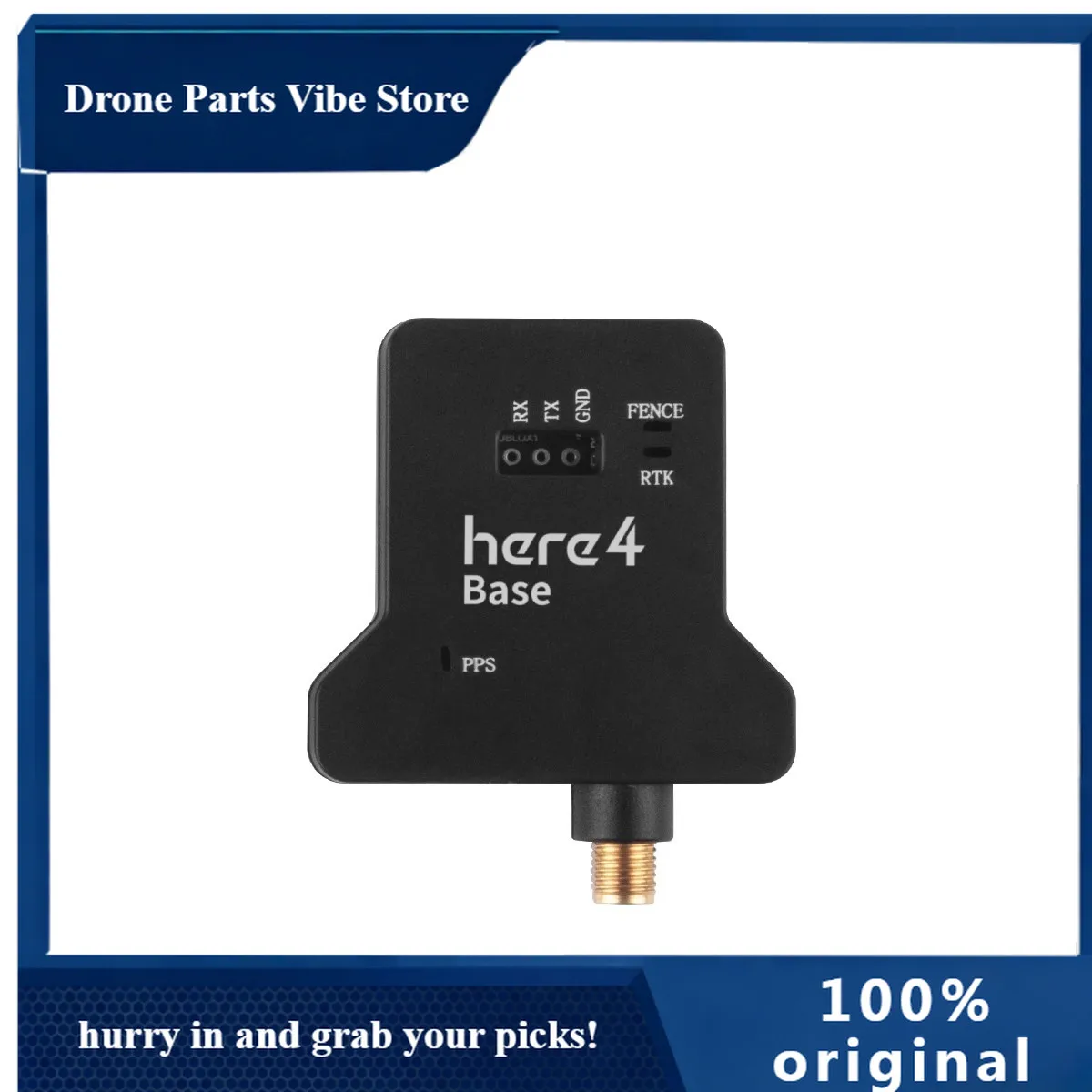 

База APHexing Here4, совместимая с RTK, Ardupilot / PX4 для деталей радиоуправляемых самолетов