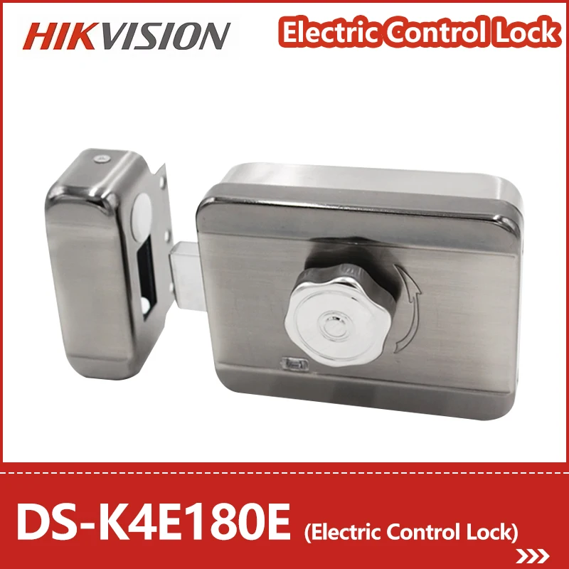 Hikvision Rim Lock Hikvision Electric Control Lock DS-K4E180E Works with Building/Access ...