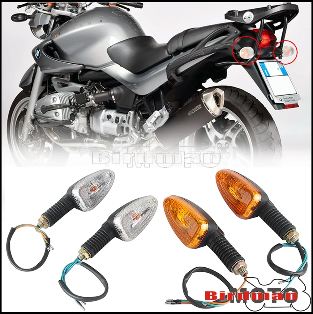 Front/Rear Motorcycle Turn Signal Light Indicator For BMW R1100GS R1100R R1150GS R1150 Adventure ADV R 1100 1150 GS R Blinker