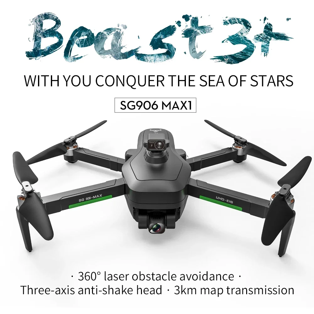 

Новый SG906 MAX1 Beast 3+ с 3-осевым подвесом для предотвращения препятствий, профессиональная камера 4K, GPS-повторитель, WIFI FPV, RC Дрон, квадрокоптер