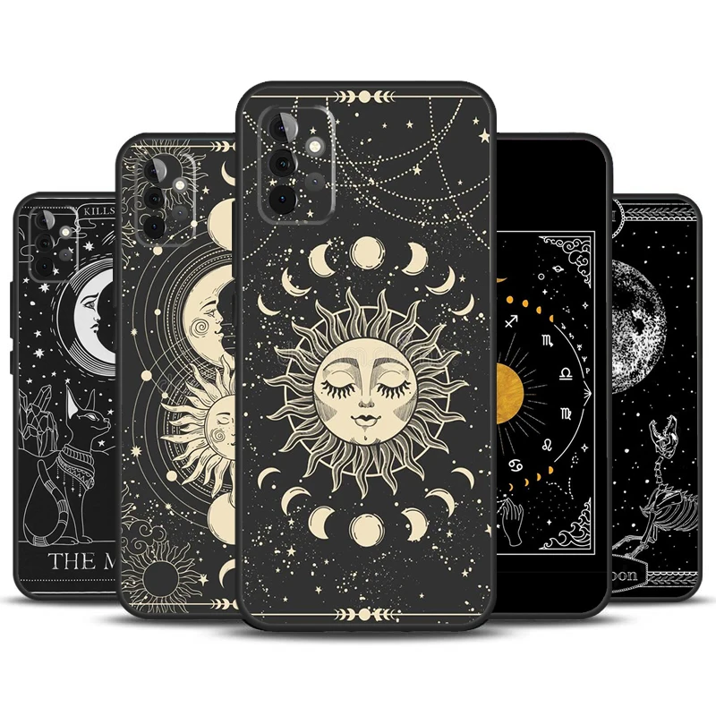 Witches Moon Tarot Cover For Samsung Galaxy A53 A33 A52 A32 A22 A12 A13 A23 A51 A71 A14 A34 A54 A15 A25 Case