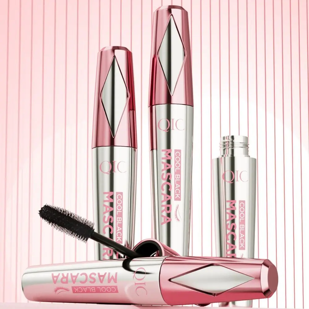 Mascara volume arricciante a lunga durata Mascara impermeabile 3D resistente al sudore a prova di sbavature Doppio in uno impermeabile