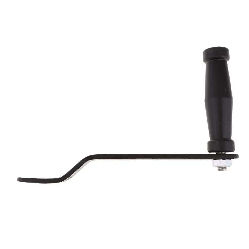 Boat Winch Handle Iron Material Ergonomic Molded Grip Replacement Winch Boat Parts for Marine Trailer Use