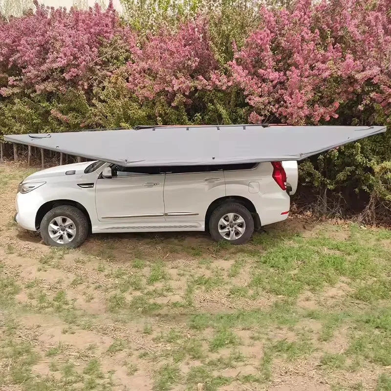 4Wd Off-Road Camper Водонепроницаемый автомобильный тент Солнцезащитный козырек 4X4 Выдвижной алюминиевый тент 180 градусов для легкового грузовика