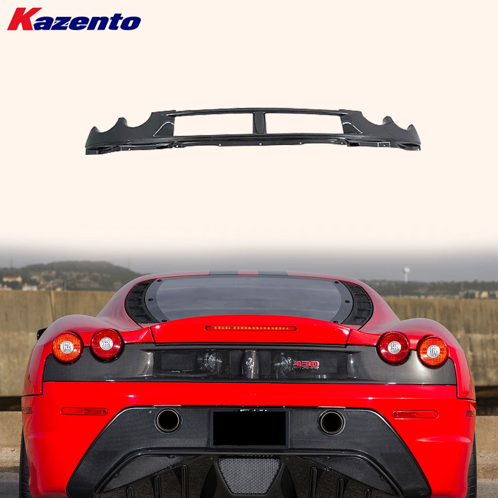 

Для Ferrari F430 430 2005-2009 Замена украшения заднего бампера из углеродного волокна