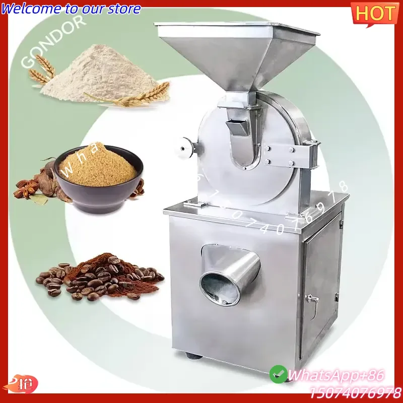 2026 Industrial Food Mill Carrageenan Pulverizer Lime Powder Grind Mini Coffee Chili Grinder Machine