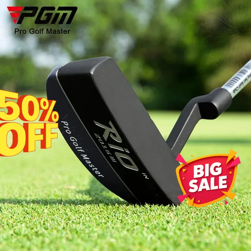 2026 Men's Single Right‑Hand Golf Putter High Forgiveness with Aiming Line Professional Putting Practice Club TUG040