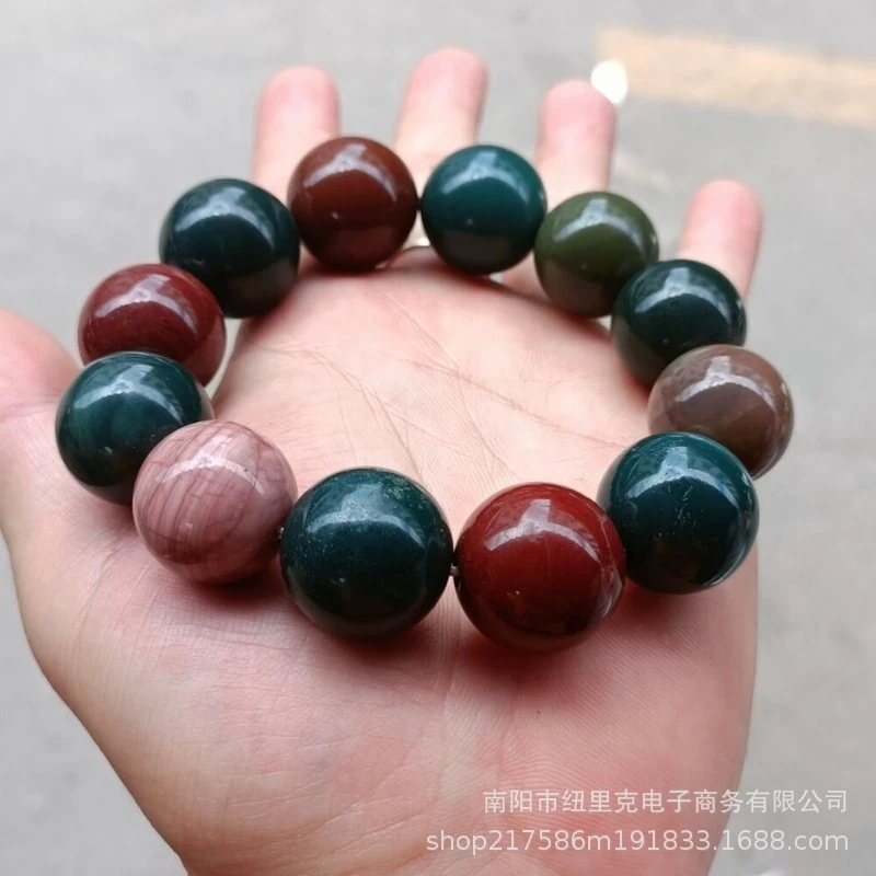 

Colorful Agate , Multi-Color Bead Bracelet, Alashan Jade Fashionable and Versatile