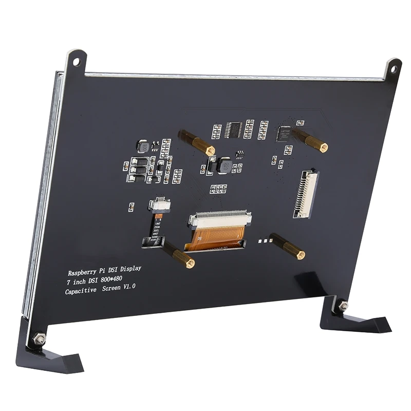 Imagem -04 - Tela de Toque Capacitivo para Raspberry pi Raspberry pi Mipi Dsi Display Lcd 800x480 4b 3b Mais Novo em