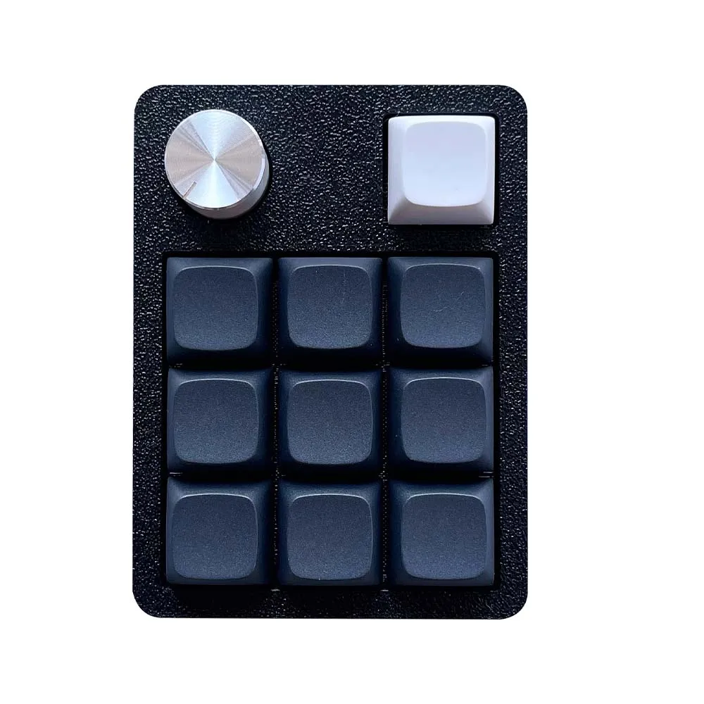 Hotswap Wired Type-C Numeric Mechanical Keypad 11 Key with Knob RGB Vial DIY Programmable