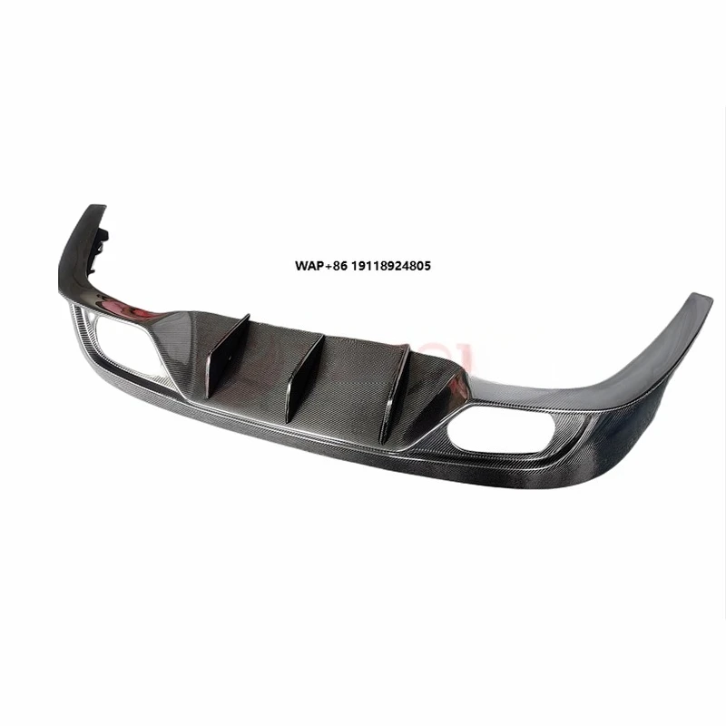 

2015-2018 Carbon Fiber Rear Diffuser for F-PACE Carbon Fiber Rear Lip for F Pace Carbon Fiber Rear Chin