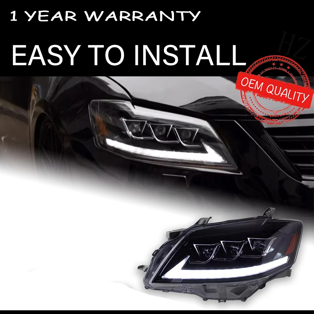 Reflektor do Toyoty Camry 2006-2012 автомобильные товары 12V H7 LED 2 PCS Światło AKD Dekoracje samochodowe Akcesoria Camry Reflektor
