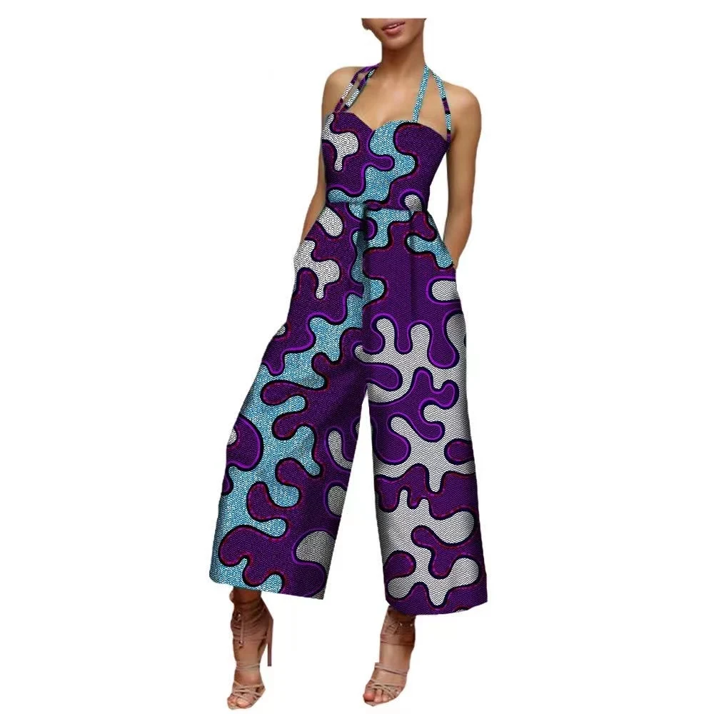 african-clothing-women-jumpsuit-afripride-sleeveless-halter-ankle-length-wide-leg-casual-cotton-jumpsuit-for-women-sexy-jumpsuit