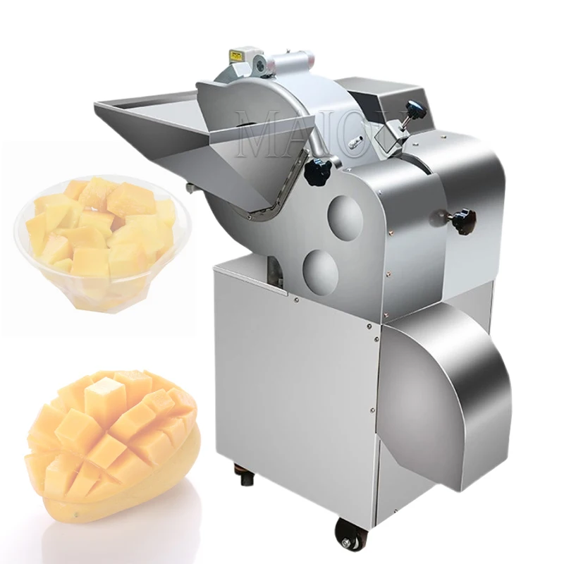 Commercial Multifunctional Vegetable Tomato Dicing Cutting Machine for Mushroom Cheese Onion Carrot Potato Radish