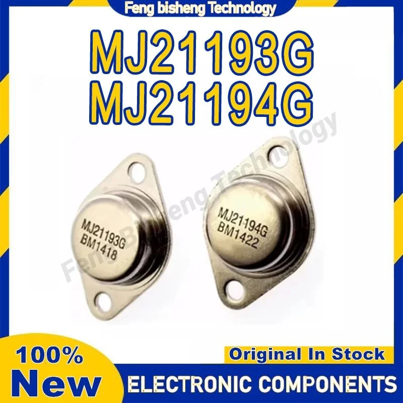 

MJ21193G MJ21194G MJ21193 MJ21194 TO-3 gold sealed audio power amplifier