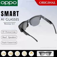 OPPO Smart AI Glasses Wireless Bluetooth5.3 Earphones Anti-glare HIFI Black Technology UV Sunglasses Original For Men Women