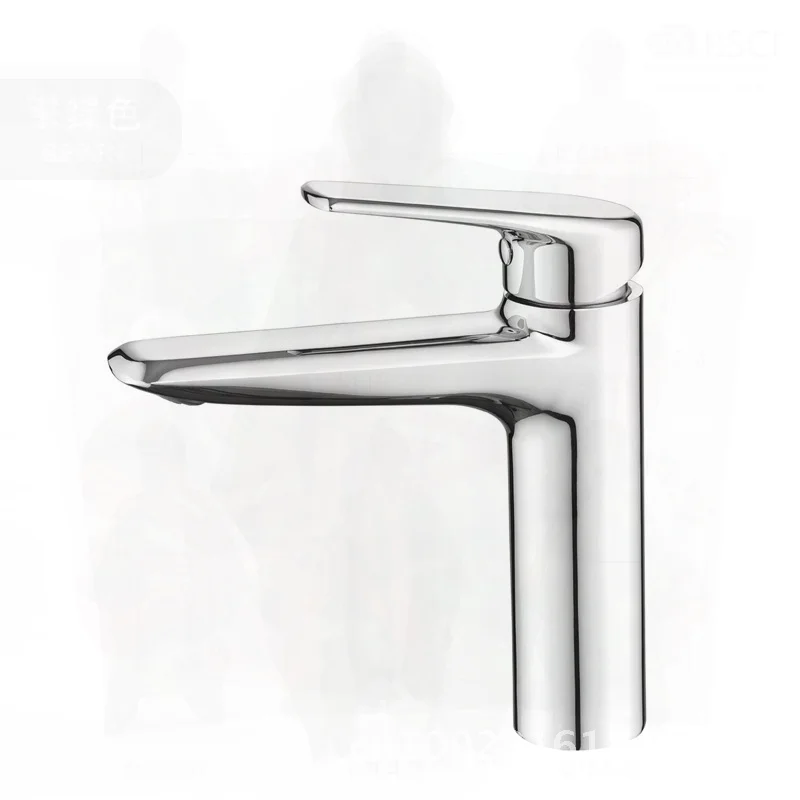 

Full Copper Electroplated Faucet Wholesale Ash Gray Hot And Cold Basin Mixer Bathroom Stand Faucet with Ceramic Disc Valve